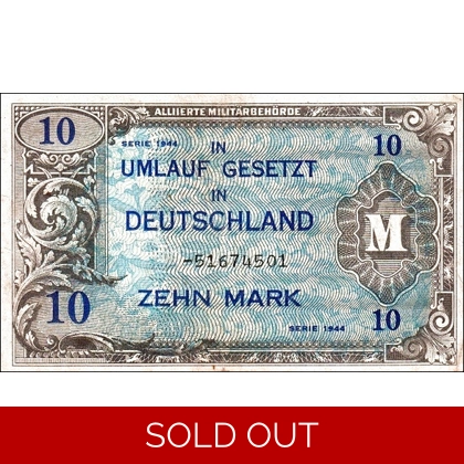 Germany-10 mark-1944-P194d